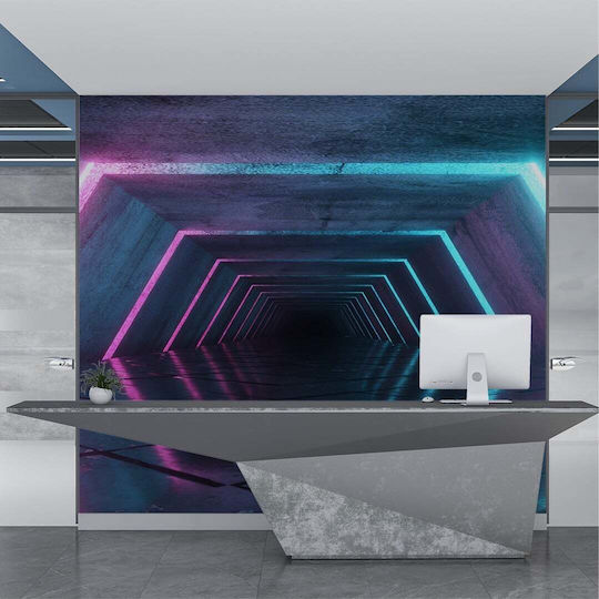 Fototapet de Perete 450x270cm Hârtie Violet Lavabil
