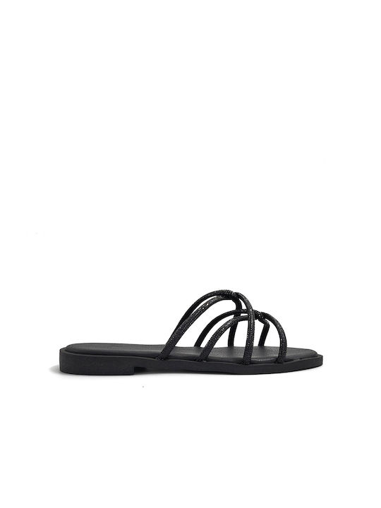 Shoelover Leather Women's Sandals Black