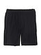 Kinder-Shorts/Bermudas Stoff Schwarz
