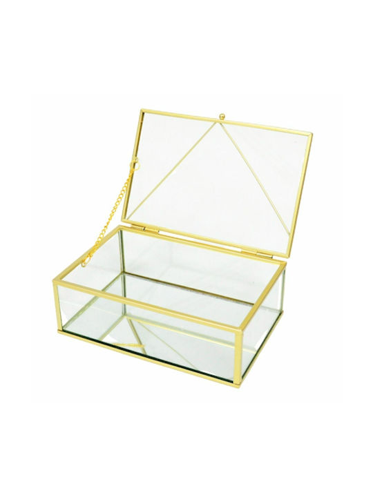 Faitakis Pack Κουτί Κοσμημάτων Γυάλινο 17.5x11.5x5.5cm
