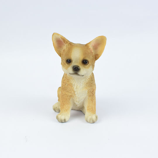 Decorative Dog Polyresin 6.5x12.5x9cm 1pcs