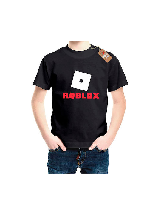 Rock Deal Tricou pentru copii Negru Roblox