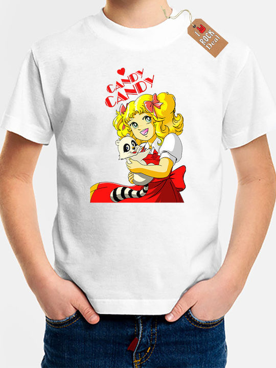 Παιδικό T-shirt Λευκό Candy Candy