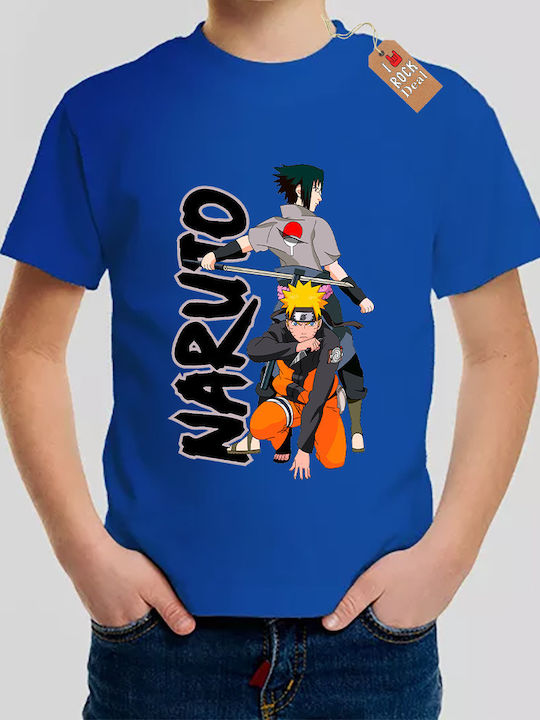 Παιδικό T-shirt Μπλε Naruto Anime