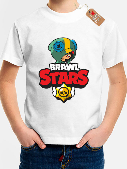 Παιδικό T-shirt Λευκό Brawl Stars