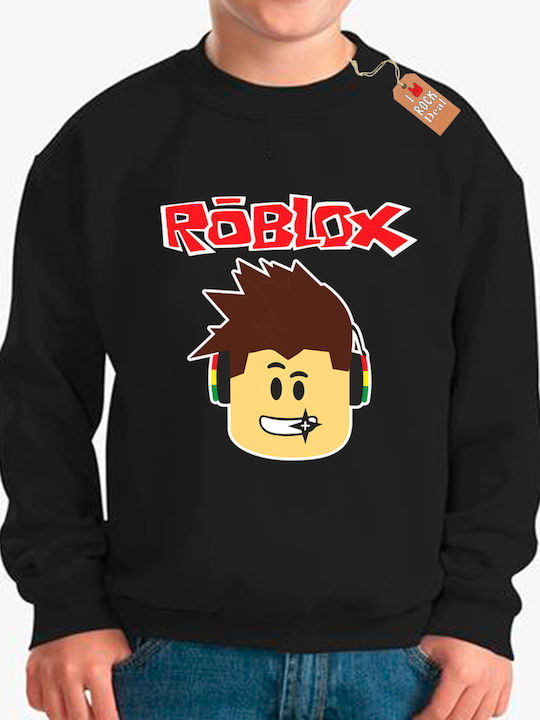 Hanorac Copii Negru Roblox 3