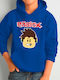 Kids Sweatshirt with Hood and Pockets Black Roblox