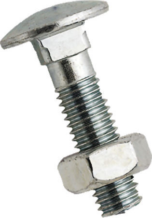 Schlittenbolzen Verzinkt DIN 603 mit Durchmesser M8 und Länge 50mm Din 603 4.8