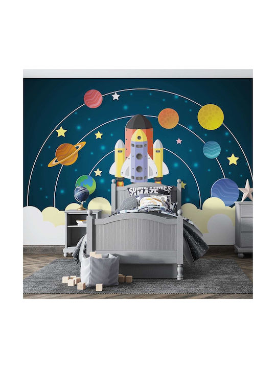 Caravelshop Geprägt Kinder Tapete Papier B350xH270cm