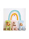 Caravelshop Kinder Wandsticker Wand 60x50cm