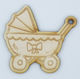 Fly Digital Wooden Decoration 1pcs