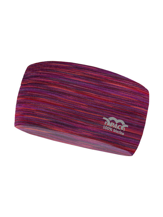 P.A.C. P.a.c Merino Sportstirnband Rosa
