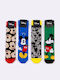 Disney Mickey Women's Patterned Socks Multicolour 4Pack