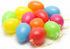 Meyco Plastic Easter Decorative Element for DIY Crafts 12pcs 6x4.5cm (Μiscellaneous colours)