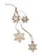 Christmas Garland Beige 45x7cm 1pc