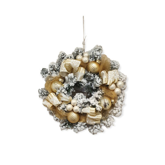 Christmas Decorative Wreath Battery Powered 25cm