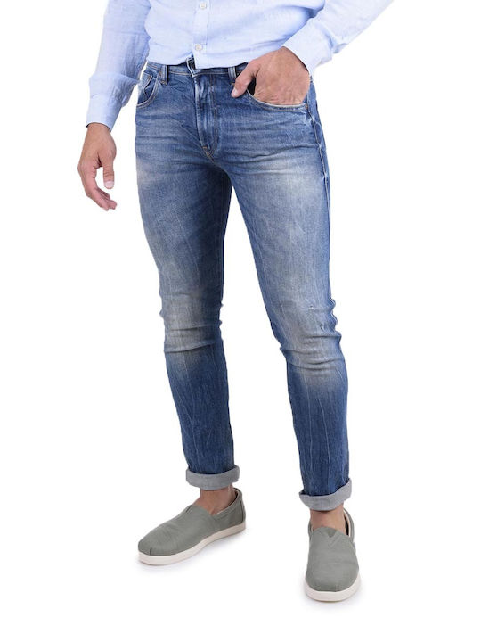 Devergo Pantaloni de Bărbați din Jean Albastru