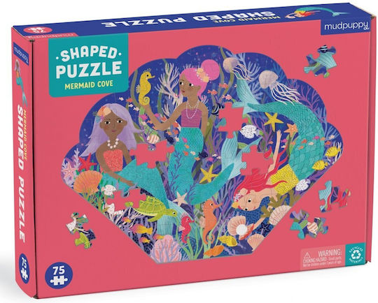 Kids Puzzle Mermaids for 3+ years+ Years 75pcs Mudpuppy