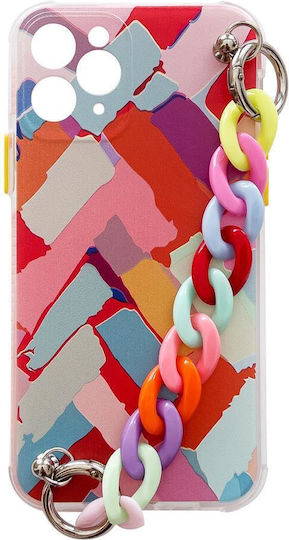 Color Chain Задна корица Пластмаса Многоцветен (Galaxy S21 Ultra 5G)