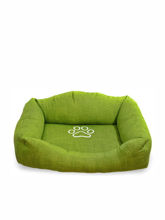 Madpet Canapea Pat de Câine Verde 70x51cm.