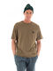 Superdry Herren T-Shirt Kurzarm Khaki