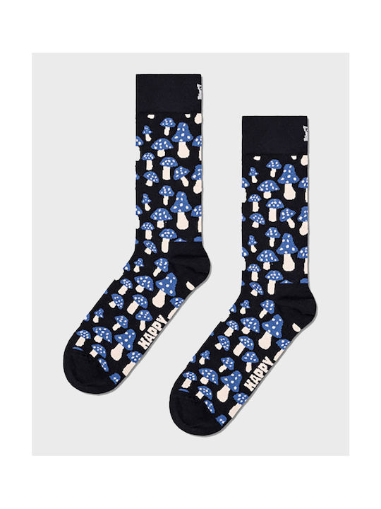 Happy Socks Mushroom Socken Blau 1Pack