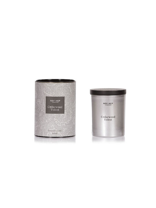 Nef-Nef Homeware Scented Candle Jar Gray 200gr 1pcs 034546