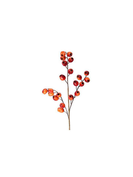 Othmar Artificial Decorative Branch Orange 65cm 1pcs