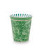 PiP Studio Royal Flower Green Κούπα από Πορσελάνη Πράσινη 230ml