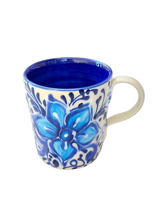 Cană Ceramică Albă 400ml 1buc