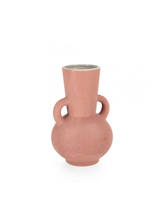 Bizzotto Vază Decorativă Ceramică Roz 14.5x23cm 1buc