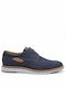 Damiani Men's Suede Casual Shoes Blue