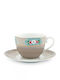 PiP Studio Blushing Birds Φλιτζάνι Tσαγιού από Πορσελάνη Πολύχρωμο 280ml