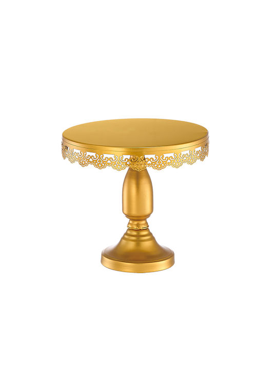 Palma Emporio Cake Stand Gold 30x29cm