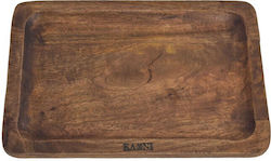 Nakaro Wood Πλατώ Σερβιρίσματος Ξύλινο 30x20x2εκ.