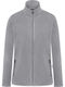 Fleece Γυναικεία Ζακέτα σε Γκρι Χρώμα