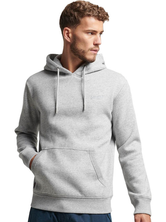 Superdry Φούτερ Γκρι