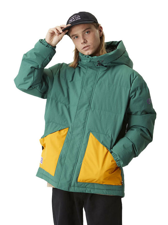 Picture Organic Clothing Geacă pentru bărbați de iarnă Impermeabil Verde