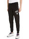 Sweatpants with Elastic Black