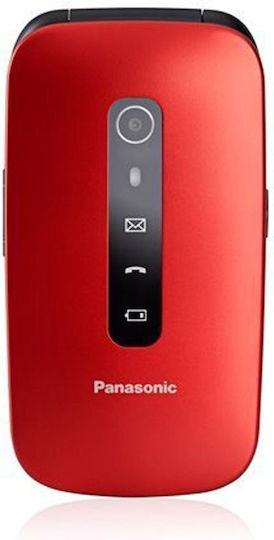 Panasonic KX-TU550 Single SIM Resistant Mobile Red