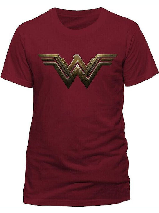 Rock Off Wonder Woman Дамски T-shirt Оранжев