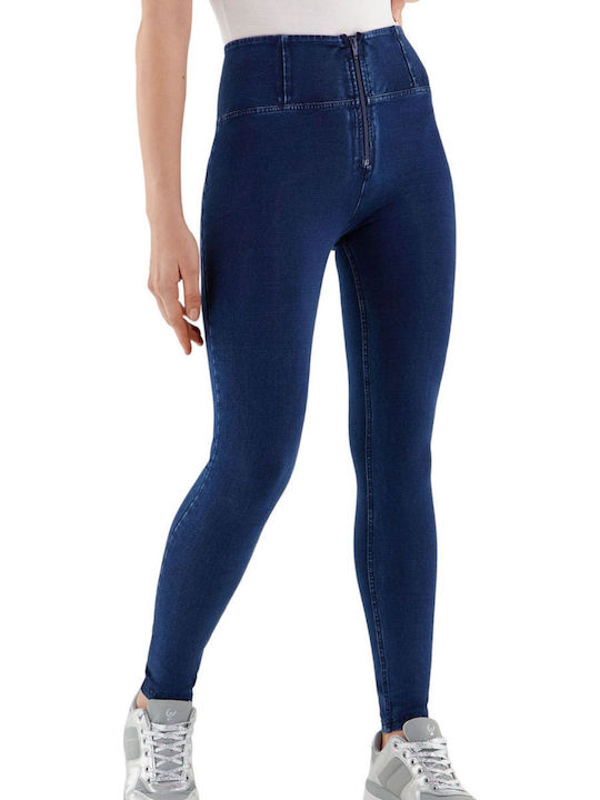 Ψηλόμεσο Γυναικείο Jean Παντελόνι Push Up σε Slim Εφαρμογή