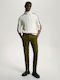 Fit Denton Παντελόνι Chino σε Ίσια Γραμμή Πράσινο