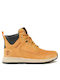 Timberland Kids Leather Boots Yellow