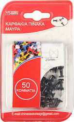 Tpster Σετ 50 Πινέζες 25mm 25946