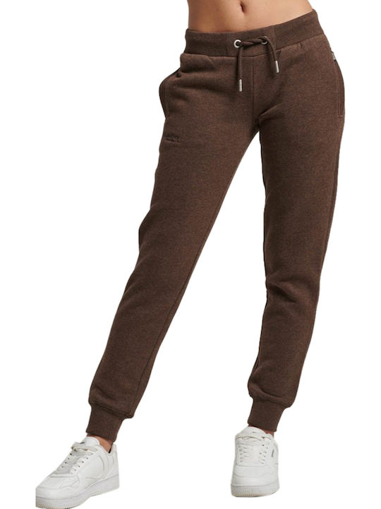 Superdry Sweatpants Brown