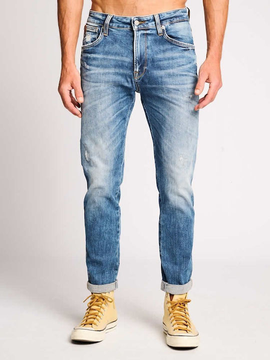 Sapphire Men's Jeans Pants with Slim Fit Blue