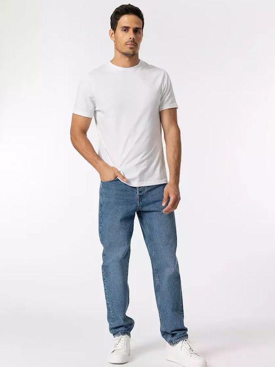 Herren Jeanshosen Entspannt Fit Grau
