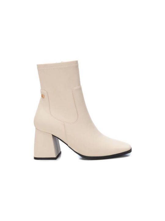 Xti Damen Knöchelstiefel Beige