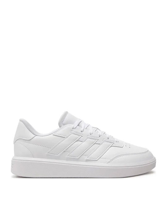 adidas Courtblock Sneakers Λευκά